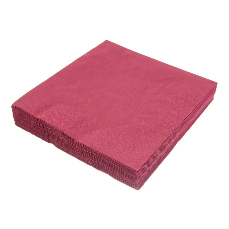 SERWETKA AHA 33X33 BORDO  A20